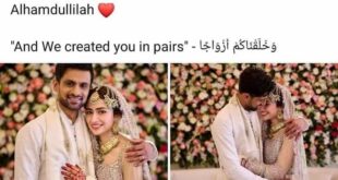 شعیب ملک/ثناء جاوید